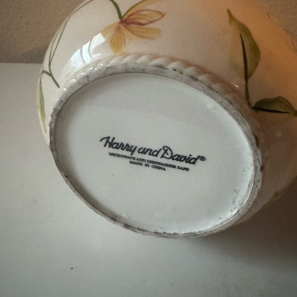 Floral Ceramic Pitcher - Picture 3 of 7